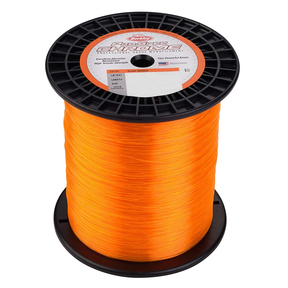 Berkley ProSpec Chrome Blaze Orange Monofilament - 100 lb - 2850 yds - PSC5B100-80 [1544015]