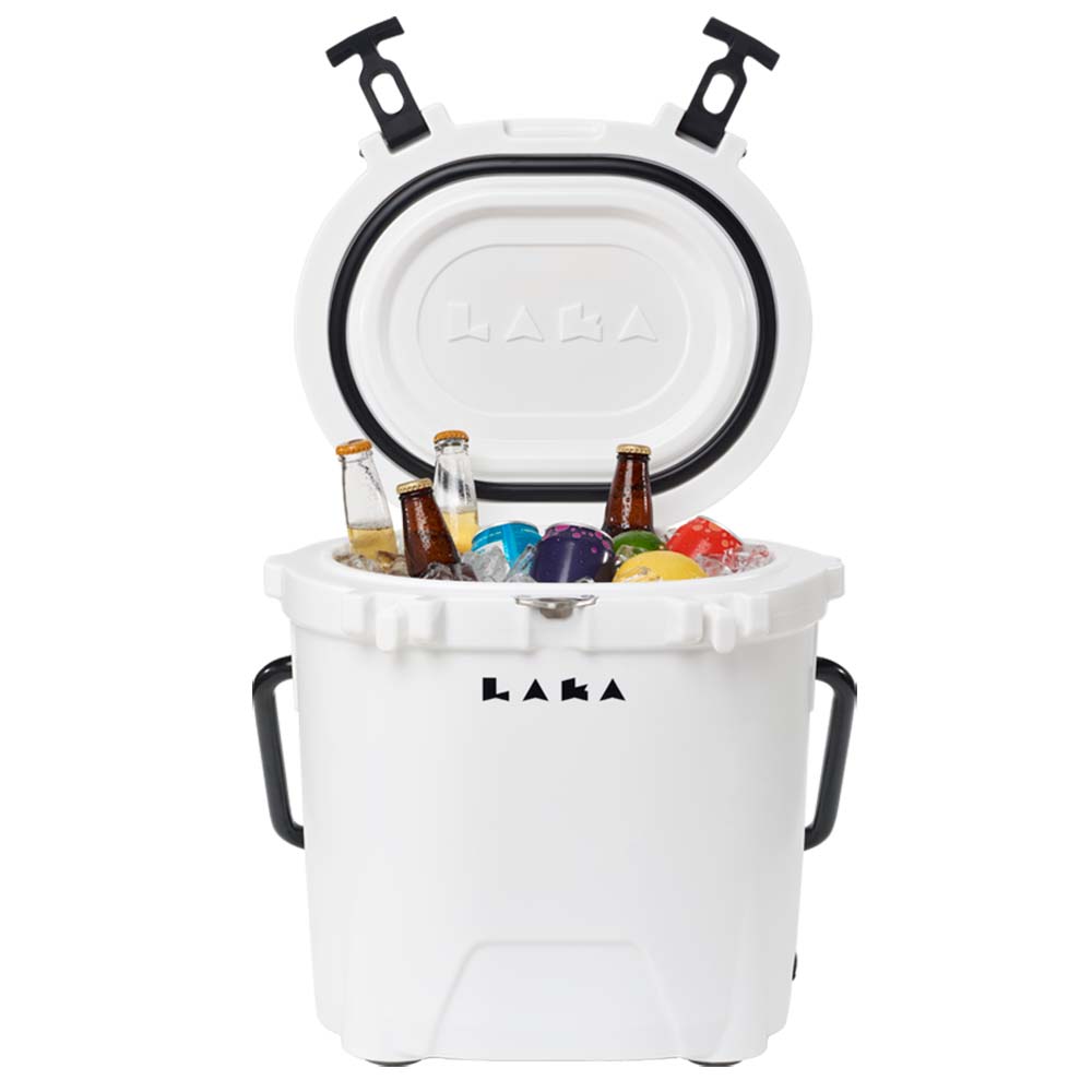 LAKA Coolers 20 Qt Cooler - White [1010]