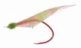 Tru Turn Boss Kat Sabiki Rig Glow/Rainbow 6-Hook Size 6