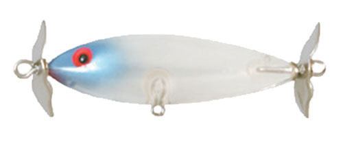 Cordell Crazy Shad 3/8 Clear Blue Nose