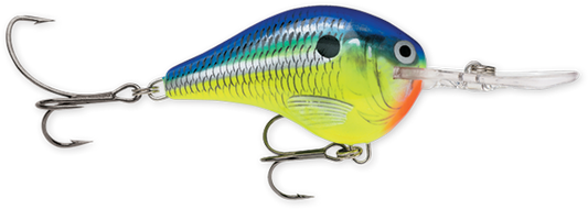 Rapala DT Series 10' 3/5oz 2.25in Parrot