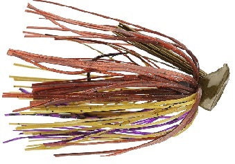 Buckeye Flat Top Finesse Jig 1/4oz Purple Pumpkin