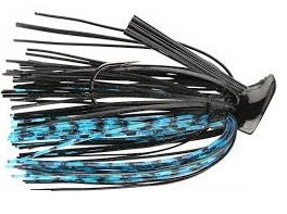 Buckeye Flat Top Finesse Jig 3/8oz Black/Blue