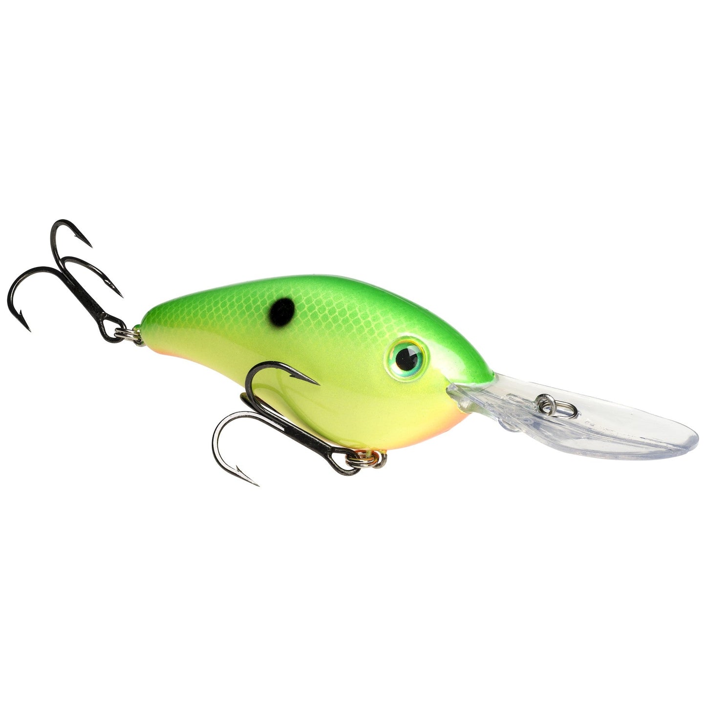 Strike King Series 6XD - 1oz Green Black Chartreuse