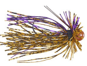 Buckeye Mushroom Jig 1/8oz 2-pack Peanut Butter Jelly