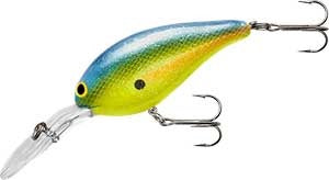 Norman Deep Little N 2.5in 3/8oz Chartreuse SX Shad