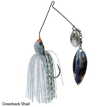 Z-MAN SlingbladeZ Spinnerbait 3/4oz Wil/Col Greenback Shad