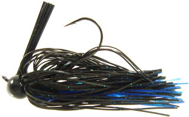 Strike King Tour Grade Football Jig 1/2oz Black/Blue