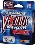 Vicious Ultimate Clear/Blue Mono 330yd 10lb