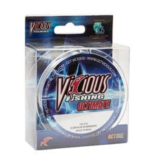 Vicious Ultimate Clear/Blue Mono 330yd 25lb