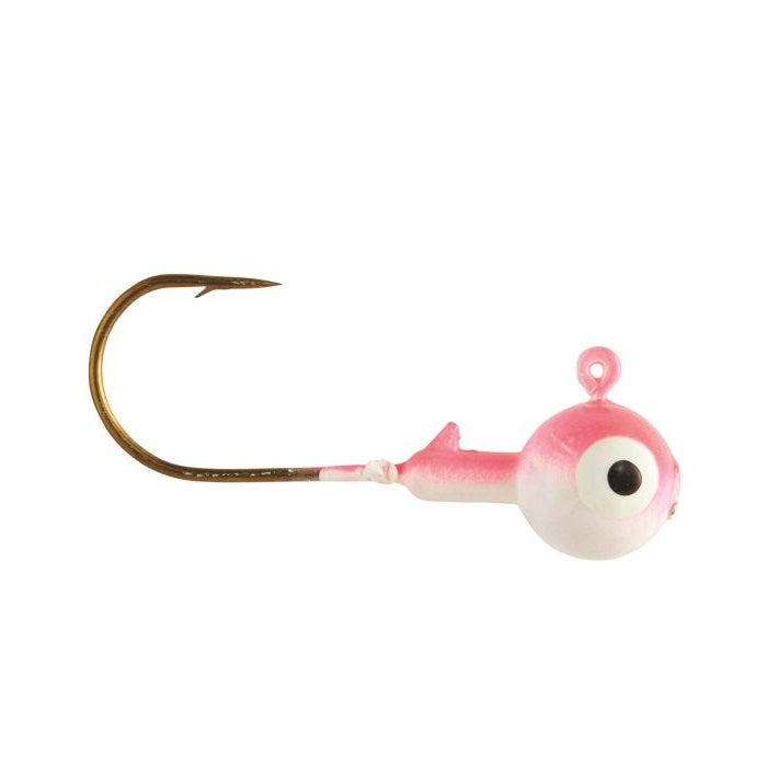 Eagle Claw Ball Jig Head 1/4 10ct Pink/Pearl